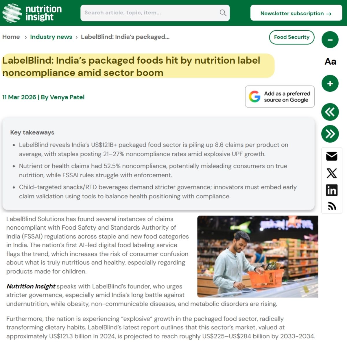 Nutrition Insight