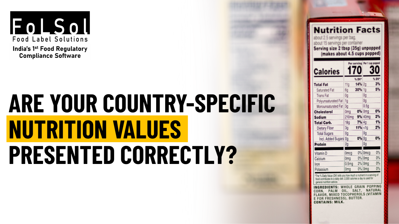 FolSol® - Country-Specific Nutrition Analysis
